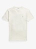 T-shirt met logoborduring - Parchment Cream/C8634-3ZOB