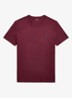 T-shirt met logoborduring - Spring Wine Heather/C7996-3T06