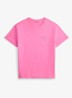 T-shirt met logoborduring - Baja Pink/C6995-ZYVC