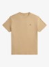 T-shirt met logoborduring - Vintage Khaki / Khaki