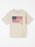 T-shirt met logoprint - Blauw