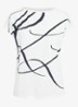 T-shirt met print - White / Wit