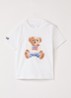 T-shirt met print - Blauw