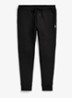 Tapered fit joggingbroek met logoborduring - Polo Black / Zwart