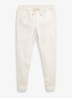Tapered fit joggingbroek met logoborduring - Guide Cream / Beige