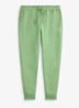 Tapered fit joggingbroek met logoborduring - Outback Green / Groen