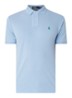 The Earth regular fit polo vervaardigd uit gerecycled plastic - Blue