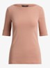 Top met boothals - Pink Sienna / Roze