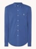 Vederlicht mesh overhemd - Old Royal / Blauw