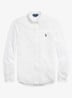 Regular fit overhemd van piqué katoen - White / Wit