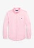 Regular fit overhemd van piqué katoen - Caramel Pink C7952-3VI8