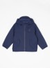 Windbreaker met logoborduring - Donkerblauw
