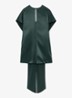 Alice mini jurk met gedrapeerd detail - Turquoise