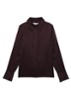 Ameira blouse van zijde - Bordeauxrood
