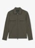 Ascend overshirt met borstzakken - Donkergroen