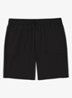 Ascend straight fit korte broek met steekzakken - Black / Zwart