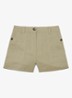 ASHBY Linen Shorts - Lindegroen