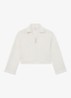 Bea sweater met kraag - Creme