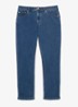 Bishopgate straight leg jeans met steekzakken - Blauw
