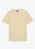 BLESS Katoen Crew-Neck Tailored-Fit T-Shirt - Geel