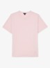 BLESS Katoen Crew-Neck Tailored-Fit T-Shirt - Lichtroze