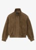 Cara bomberjack van suède - Khaki