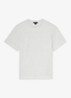Cox T-shirt met structuur - White / Wit