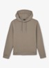 Dane hoodie met gemêleerd dessin - Donkerbeige