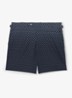 Darli zwemshort met print - Donkerblauw