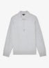 Dillighan fijngebreide trui met polokraag - Soft Grey / Grijs