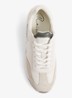 Emmett sneaker van mesh met suède en leren details - Gebroken wit