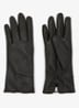 Georgia handschoenen van schapenleer met voering in kasjmierblend - Black / Zwart