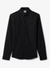 Greenwich slim fit overhemd met borstzak - Black / Zwart