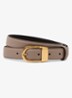 Hazel riem van leer - Taupe / Beige