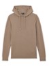 Holland hoodie van merino wol - Camel