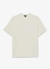Jack T-shirt met structuur en ronde hals - Wit