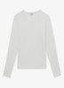 Jada longsleeve met ronde hals - Wit