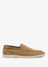 Kason loafers van suède - Stone / Beige