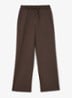 Laney wide fit joggingsbroek met steekzakken - Donkerbruin