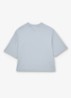 Lara oversized T-shirt  - Lichtblauw