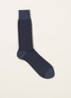 Mario sokken met streepprint - Donkerblauw