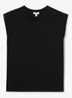 Millie T-shirt met ronde hals - Black / Zwart