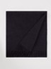 Picton sjaal in kasjmierblend 185 x 45 cm - Donkerblauw