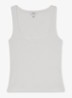 Riva tanktop met stretch - Wit