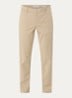 Benni slim fit chino met steekzakken - Zand