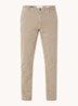 Benni straight fit chino met steekzakken - Khaki