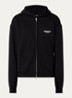 Owners Club sweatvest met logo- en backprint - Zwart
