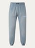 Patron Of The Club tapered fit joggingbroek met verwassen afwerking en steekzakken - Staalblauw