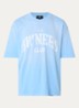 T-shirt met logoprint - Blauw