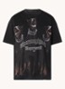 Thoroughbred T-shirt met logoprint - Zwart